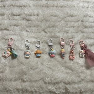 Cute Character Keychains charms 6$ each or 2/10$